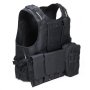 Silver Knight Tactical Vest With Magazine Pouch Utility Bag Releasable Armor Carrier Vest