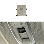 Car Dome Light Button Sunroof Window Switch Button For Mercedes-benz W166 / W292 2012- Left Driving Style:convex Grey