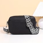 Chic Women's Crossbody Bag With Adjustable Wide Strap - Multi-pocket Square Purse Perfect For Everyday & Special Occasions Ideal