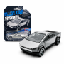 Alloy Die-cast Futuristic Pickup Truck Model - Silver