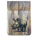 Stainless-steel Biltong Cutter With Wooden Block - Rhino