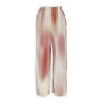 Milky Purple Blur Plisse Pants