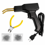 Plastic Repair Kit With Heat Gun Pliers And Metal Staples For Fixing