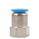 AirCraft Pu Hose Fitting Straight Stud 12MM-1 4" F