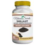 Natures Secrets Shillajit Natural Powerful Rejuvenator Capsules 60’S