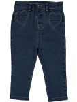 Heart Detail Denim Jeans - 0 3 Mths Purple