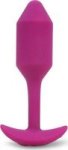 B-vibe Vibrating Snug Plug - M - Rose