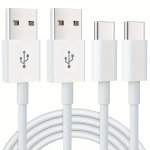 1PACK 2PACKS 6.6FT 2M USB C 10W Charger Cable USB To Type C Charger Fast Charging Cord For Samsung Galaxy S23 S22 S21 S20 Note 2