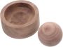 Wooden Essential Oil Diffuser Car Air Freshener Black Walnut Sphere