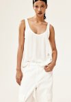 Cr Pe Vest Top - White