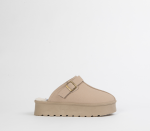 Flatform Ankle Boot - 8 Stone