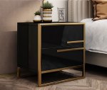 Rosalynn Pedestals 3 Drawer – Set Of 2