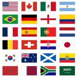 Yofanup World Soccer Tournament Flags 2026 24 Countries Flag 5X3 Ft For World Cup Decorations Double Side Flag With 2 Grommets I