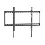 Bracket - XL Heavy-duty Fixed Curved & Flat Panel Tv Wall Mount - For Most 60"-100" Curved & Flat Panel Tvs