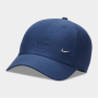 Nike Dri-fit Club Unstructured Metal Swoosh Navy Cap