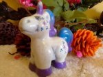 Unicorn Ceramic Statue A