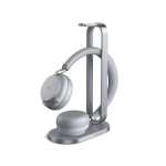 Yealink Headset With Wireless Charging Stand Usb-c Connection Grey Wireless Charging Ms Teams Certified