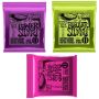 3-PACK Ernie Ball Power Slinky Nickel Wound Electric Guitar Strings 11-48