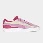 Puma Women's Suede Camowave Pink lilac Sneaker