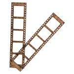 Wooden Photo Frames Set 2 Piece 22CM