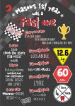 Milestone Board - Fast One - A0