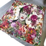 Bright Floral Firda Light Weight Fleece Blanket