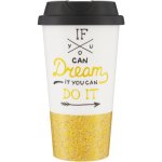 Clicks Travel Mug Gold Dream It 450ML