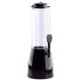 2.5L Beer Beverage Juice Tower Dispenser With Inner Ice Core