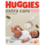 Huggies Extra Care Size 2 Disposable Nappies 66 Pack