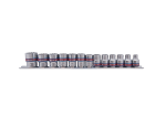 Socket Set 3 8" Imperial W rail 12PT