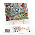 Ledgebay Diy Paint By Numbers Kit For Adults Framed Canvas Beginner To Advanced Paint By Numbers Kit Kits Include Acrylic Paint