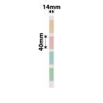 NB409 - - B18 N1 - 14X40MM - 150 Summer Labels