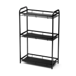 Ashcomonline 3 Tier Kitchen Bathroom Shelf Aluminium Organizer Kitchen Rack
