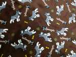 Printed Fluffy Fleece Jacquard