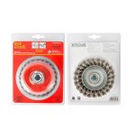 Tork Craft Wire Cup Brush 100XM14 Knotted Stainless Steel Tcw