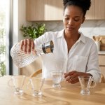 Clear 7 Piece Water Set Clear Pitcher