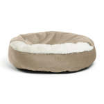 Cozy Cuddler Ilan Dog & Cat Bed - Medium Wheat