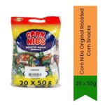 Original Roasted Corn Snacks 20 X 50G - Classic Roasted Corn Snack For Sharing & Snacking Crunchy Texture & Multipack Convenienc