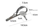 Mole rat Trap 14.5CM Full Steel Small