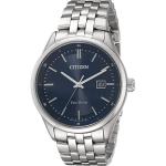 Eco-drive Blue Dial Date Dress Watch