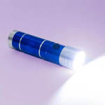 LED Flashlight With Laser Pointer - Blue