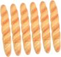 6PCS Bread-shaped Ballpoint Pens For School And Office Realistic Baguette