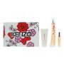 Flower Ikebana Sakura Eau De Parfum 3 Piece Gift Set Parallel Import