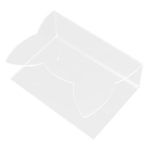 Angoily Cat Shaped Acrylic Mail Sorter Cute Desk Organizer For Letters And Documents Space Saving Design Compartments For Home A