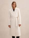 Ariella Double Breasted Coat - 16 Winter White