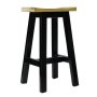 Situlo 2.0 Bar Stool - Black H75CM