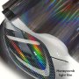 Honeycomb Pattern PVC Light Film Vinyl Wrap Sticker For Car Headlights Taillights Fog Lights Waterproof Shading Adhesive Film 30x100cm