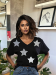All Stars Oversized Tee - Black - Medium