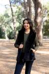 Avignon - Fur Gilet With Hood Black