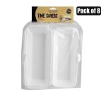 Picnic Styrofoam Hotdog Boxes 8-PACK